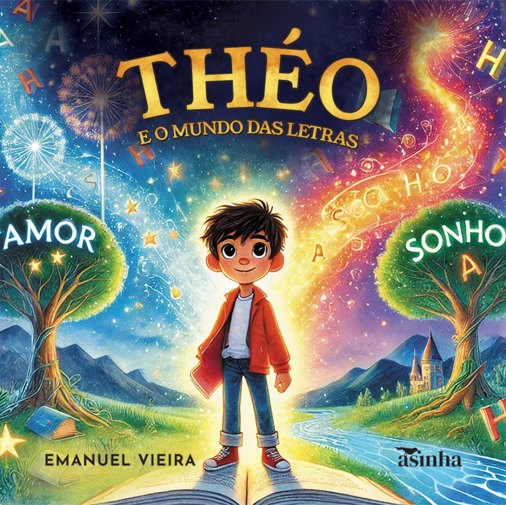 Capa do livro Théo e o mundo das letras