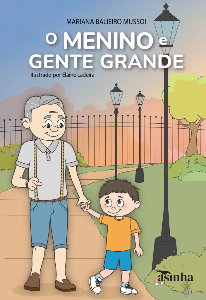 Capa do livro O Menino e Gente Grande