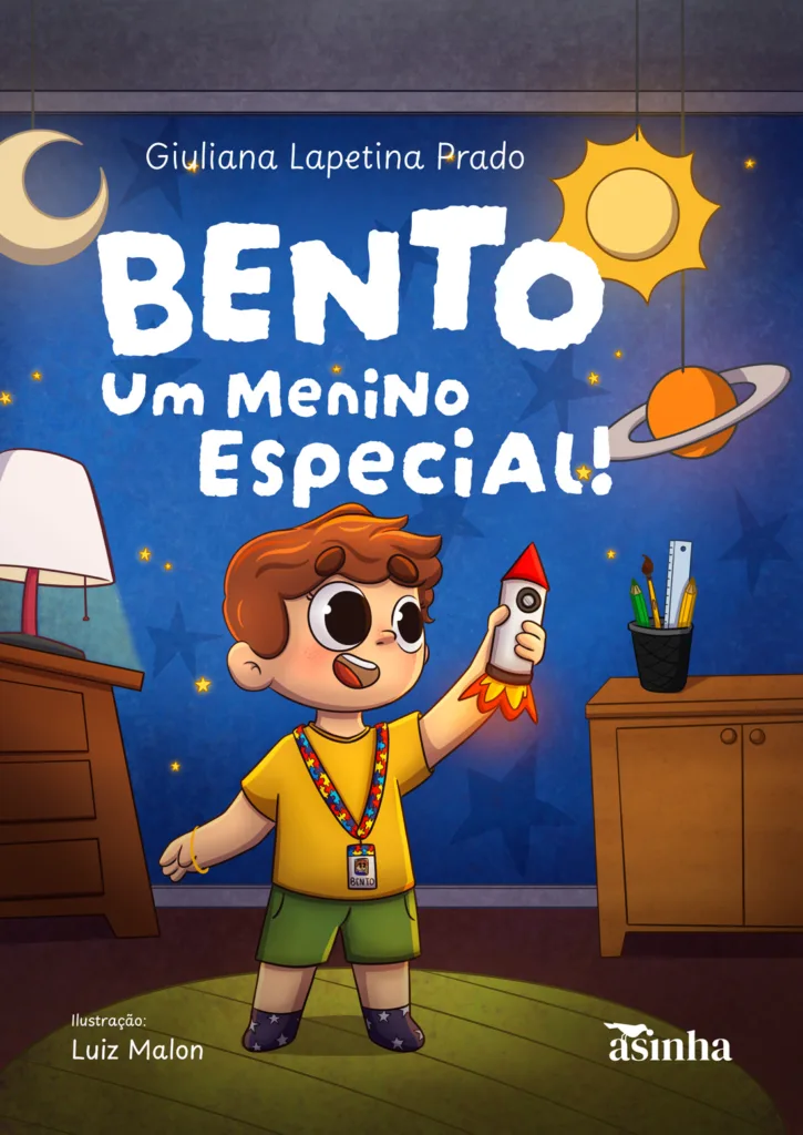 Capa do livro Bento, um menino especial!