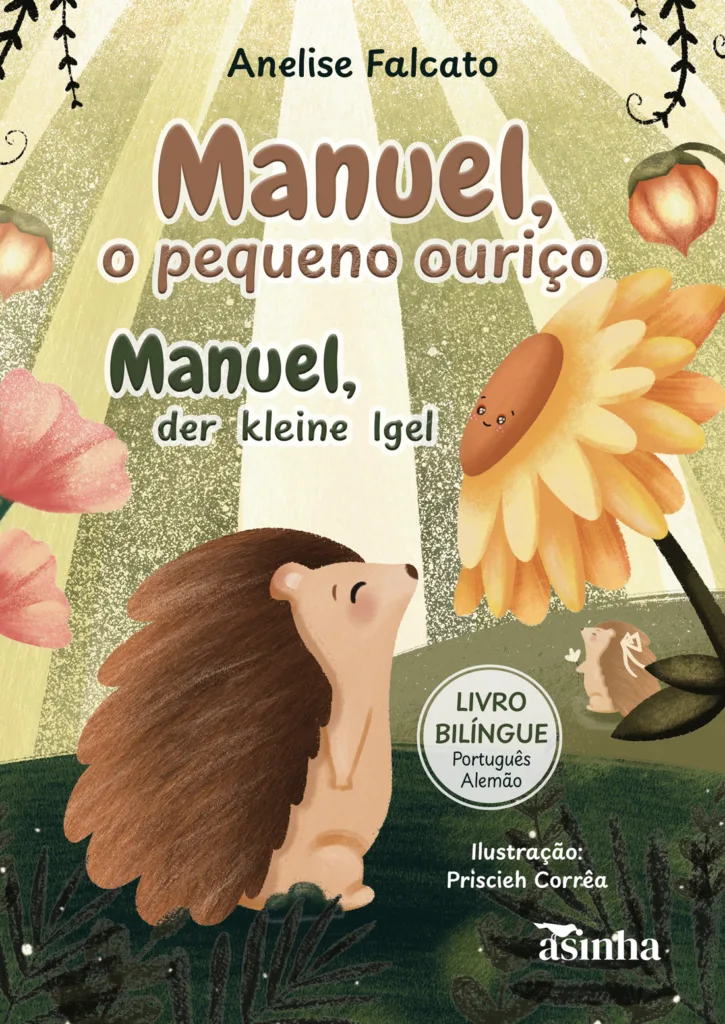 Capa do livro Manuel, o pequeno ouriço
