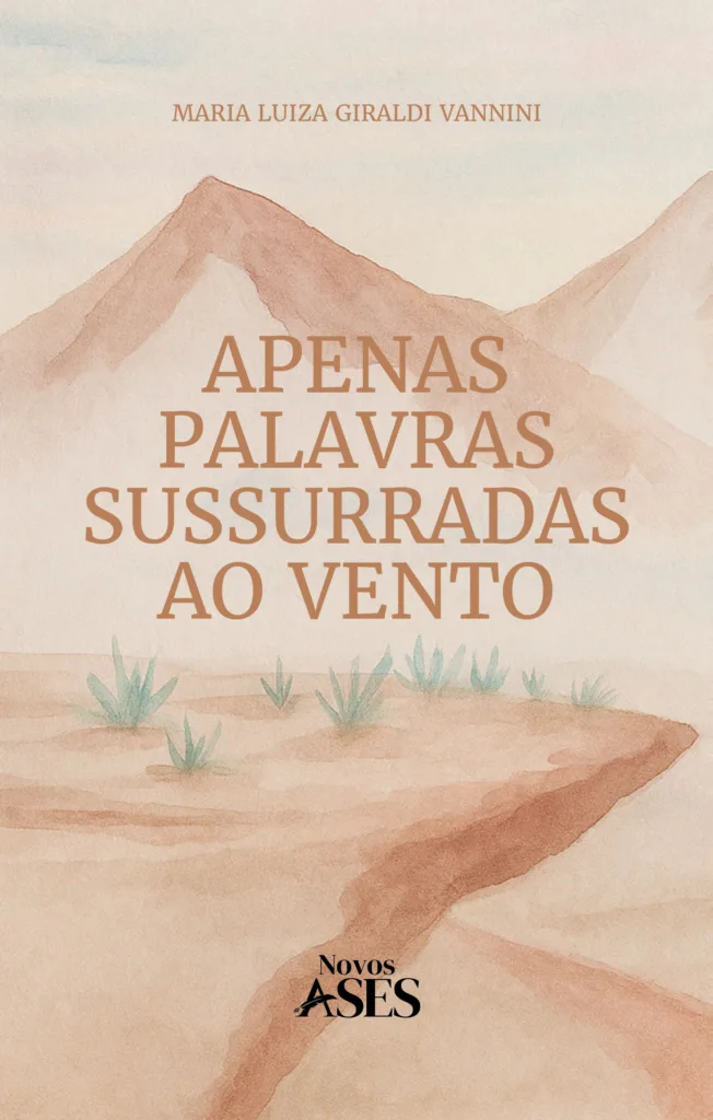 Capa do livro Apenas palavras sussurradas ao vento