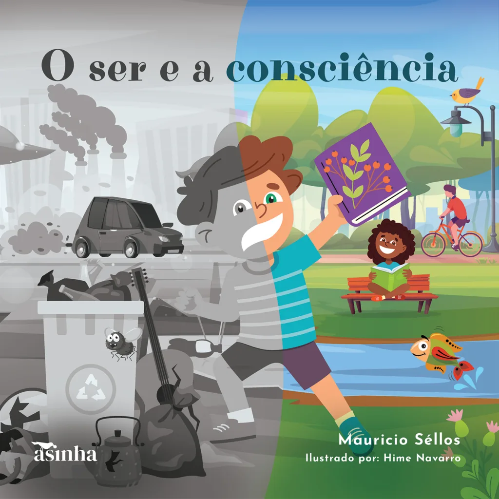 Capa do livro O ser e a consciência
