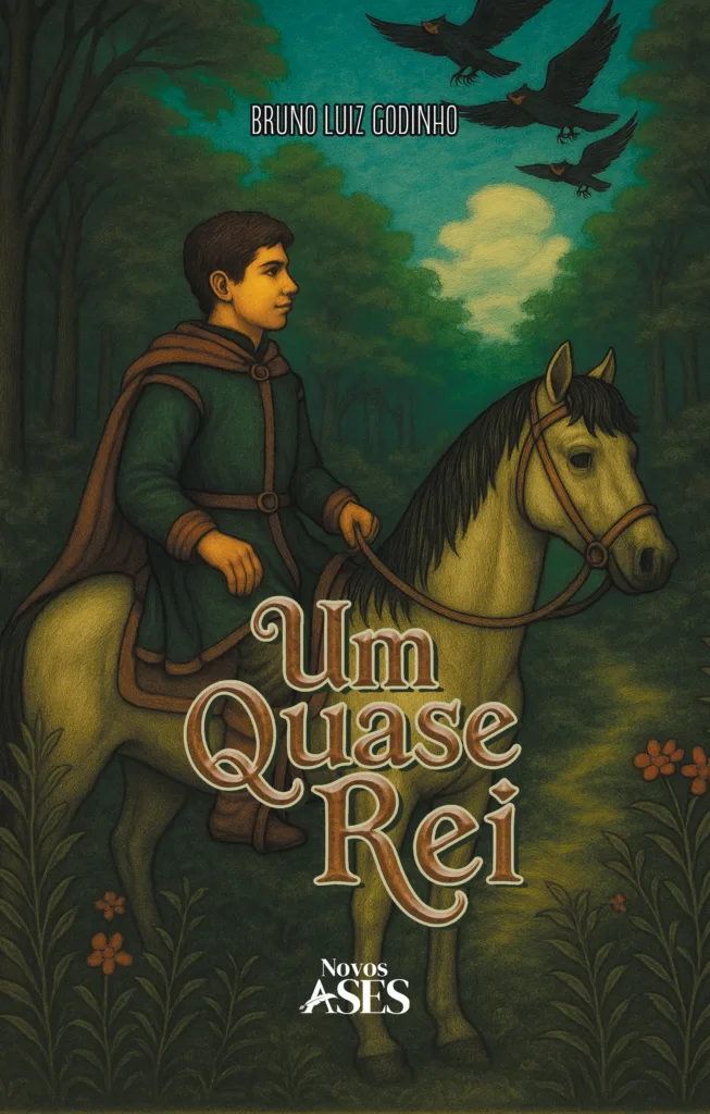 Capa do livro Um quase rei