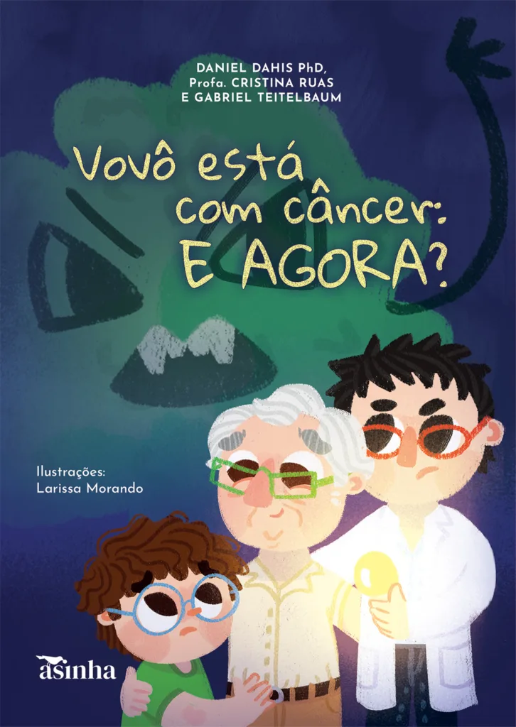 Capa do livro Vovô está com câncer: E agora?