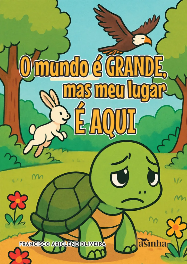 Capa do livro O mundo é grande, mas meu lugar é aqui