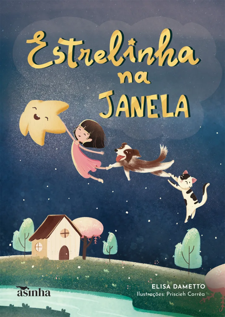 Capa do livro Estrelinha na Janela