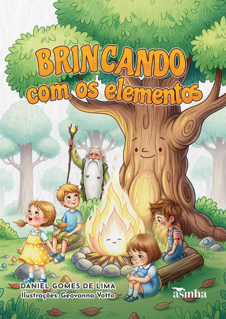 Capa do livro Brincando com os elementos