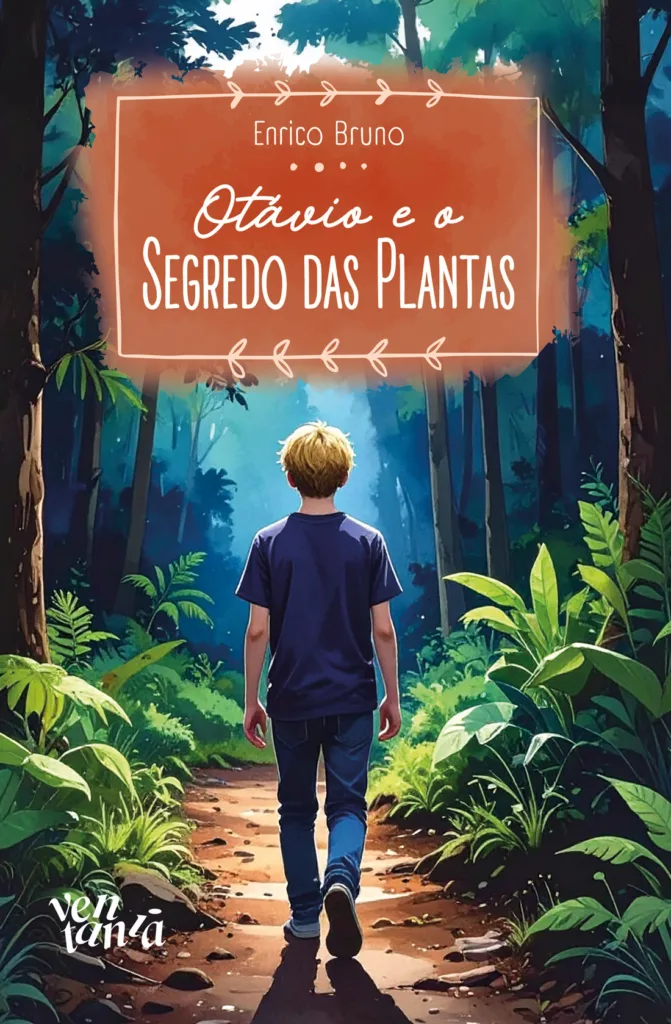 Capa do livro Otávio e o segredo das plantas