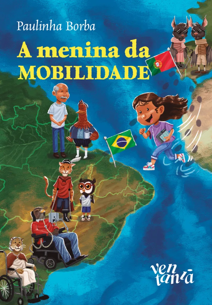 Capa do livro A menina da mobilidade