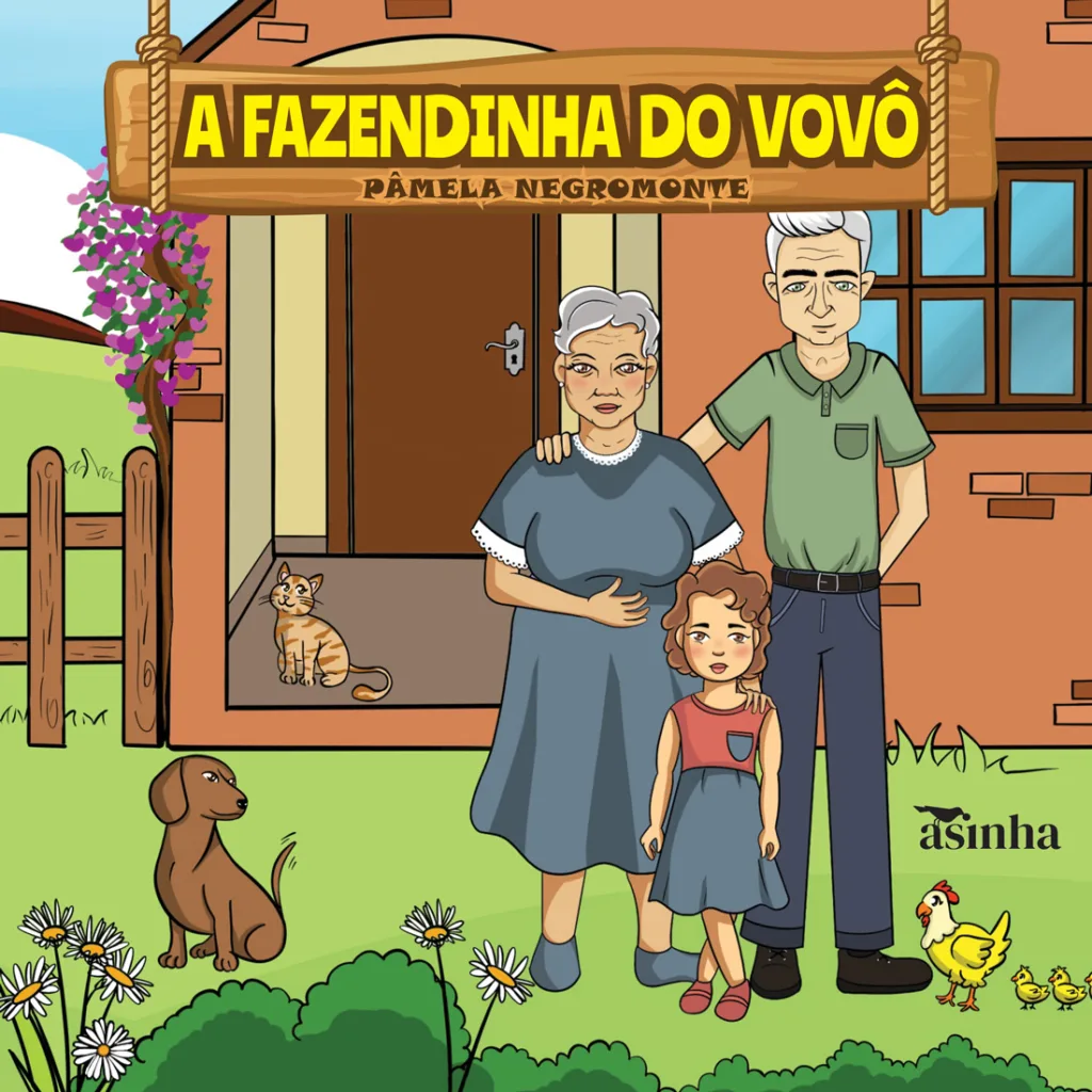 Capa do livro A fazendinha do vovô