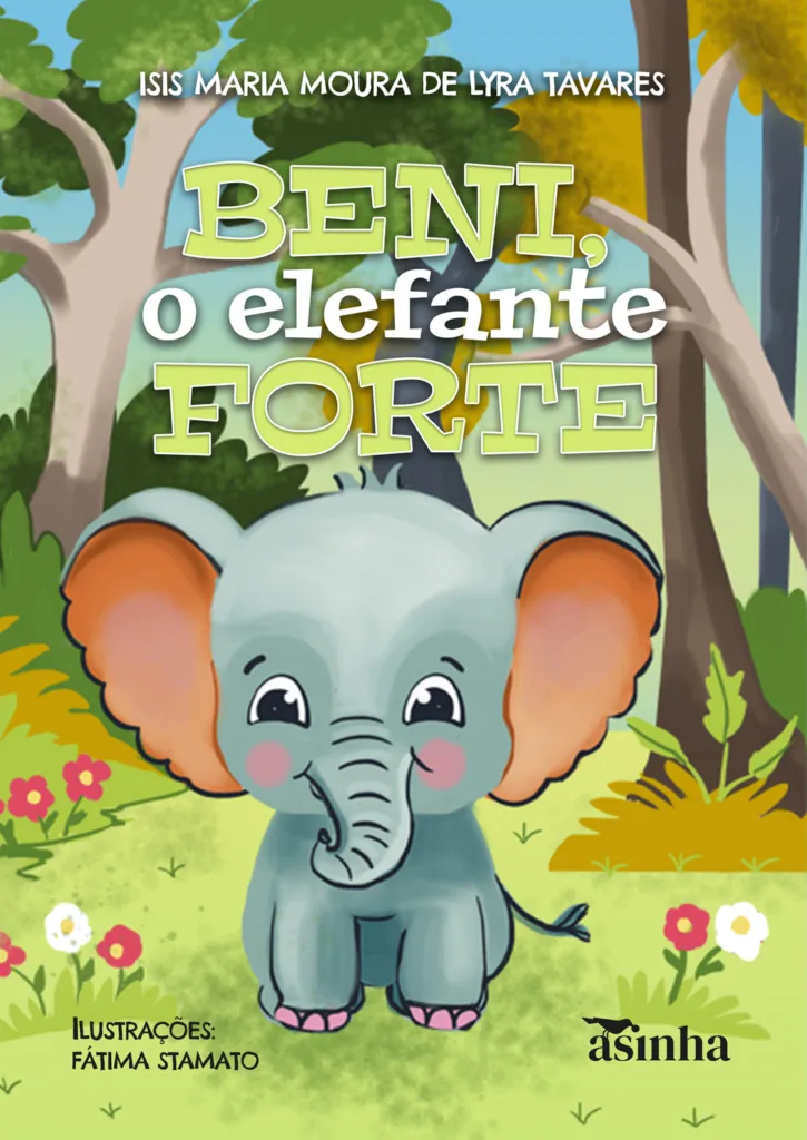 Capa do livro Beni, o elefante forte
