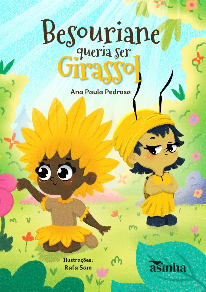 Capa do livro Besouriane queria ser girassol