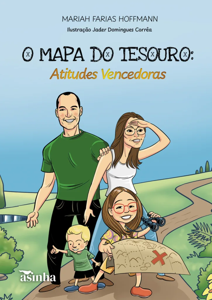 Capa do livro O Mapa do Tesouro, atitudes Vencedoras