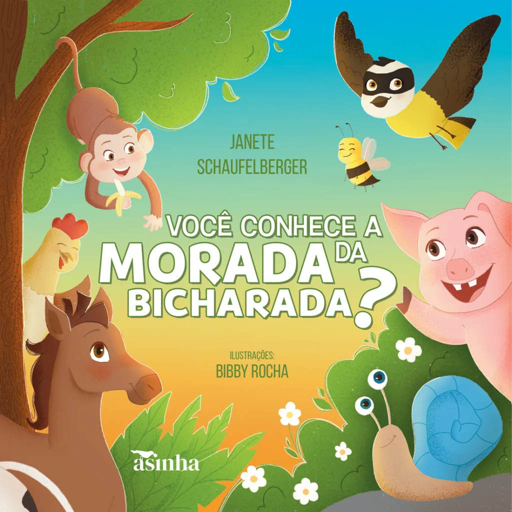 Capa do livro Você conhece a morada da bicharada?