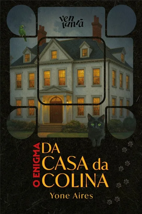 Capa do livro O enigma da casa da colina