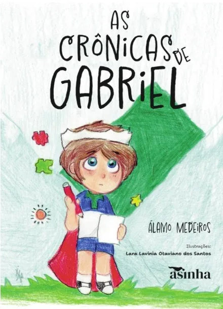 Capa do livro As crônicas de Gabriel