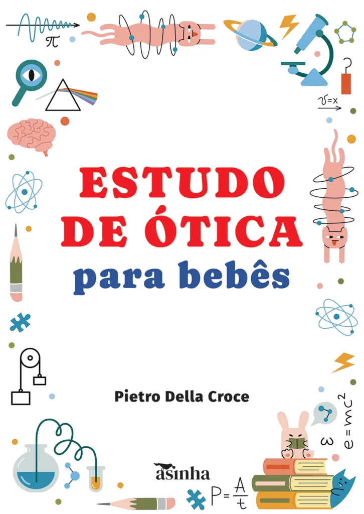 Capa do livro Estudo de ótica para bebês