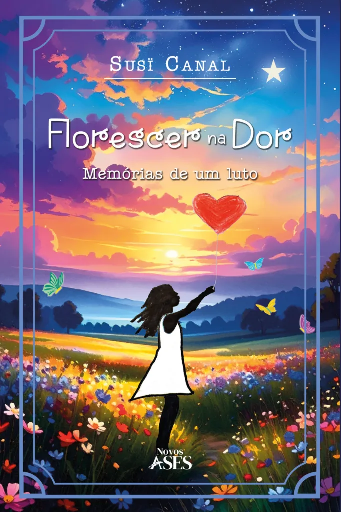 Capa do livro Florescer na dor: memórias de um luto