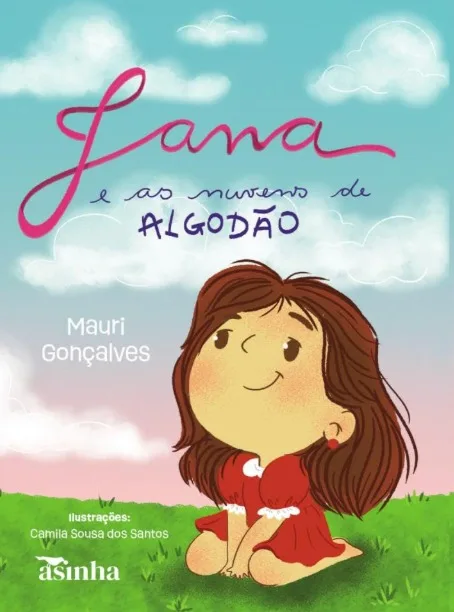 Capa do livro Jana e as nuvens de algodão