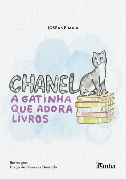Capa do livro Chanel – A gatinha que adora livros