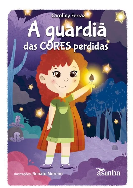 Capa do livro A guardiã das cores perdidas