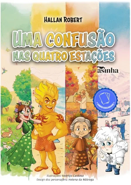 Capa do livro Uma confusão nas quatro estações