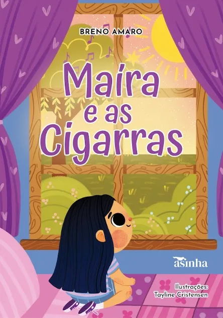 Capa do livro Maíra e as cigarras