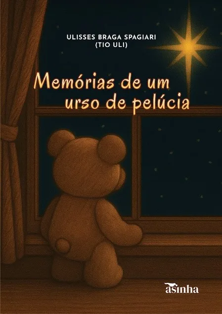 Capa do livro Memórias de um urso de pelúcia
