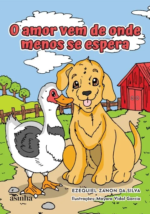Capa do livro O amor vem de onde menos se espera