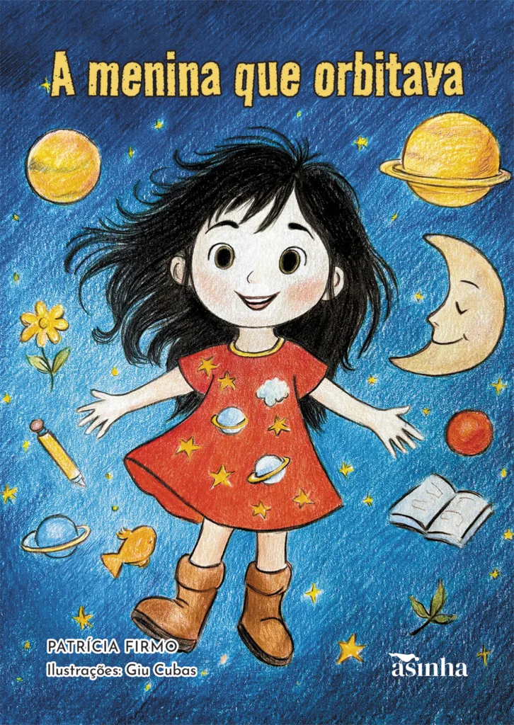 Capa do livro A menina que orbitava