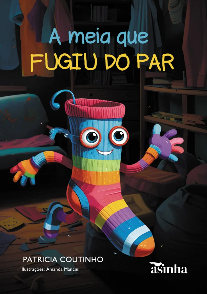 Capa do livro A meia que fugiu do par