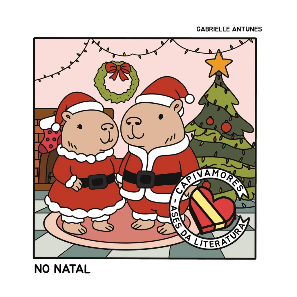 Capa do livro Capivamores no Natal