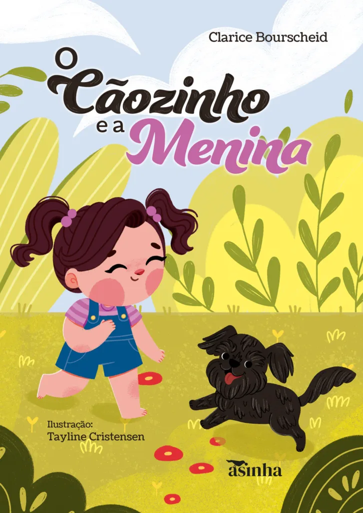 Capa do livro O cãozinho e a menina
