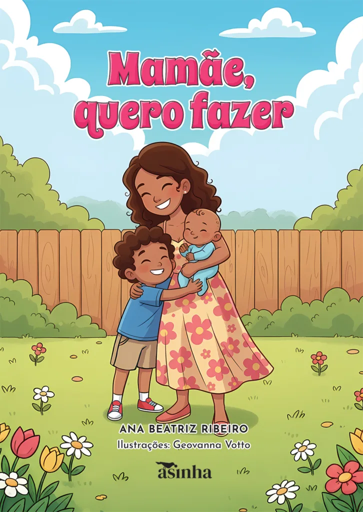 Capa do livro Mamãe, quero fazer