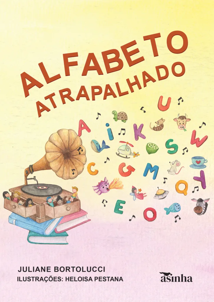 Capa do livro Alfabeto atrapalhado