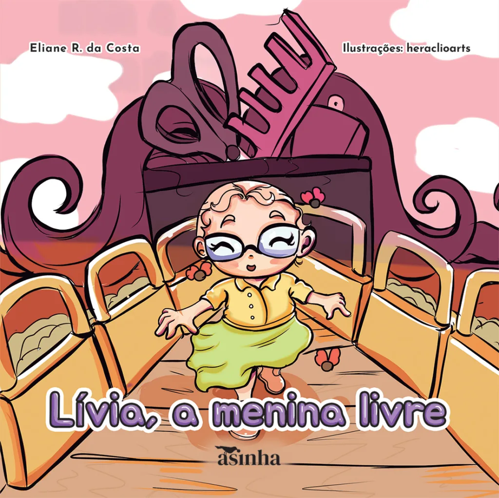 Capa do livro Lívia, a menina livre
