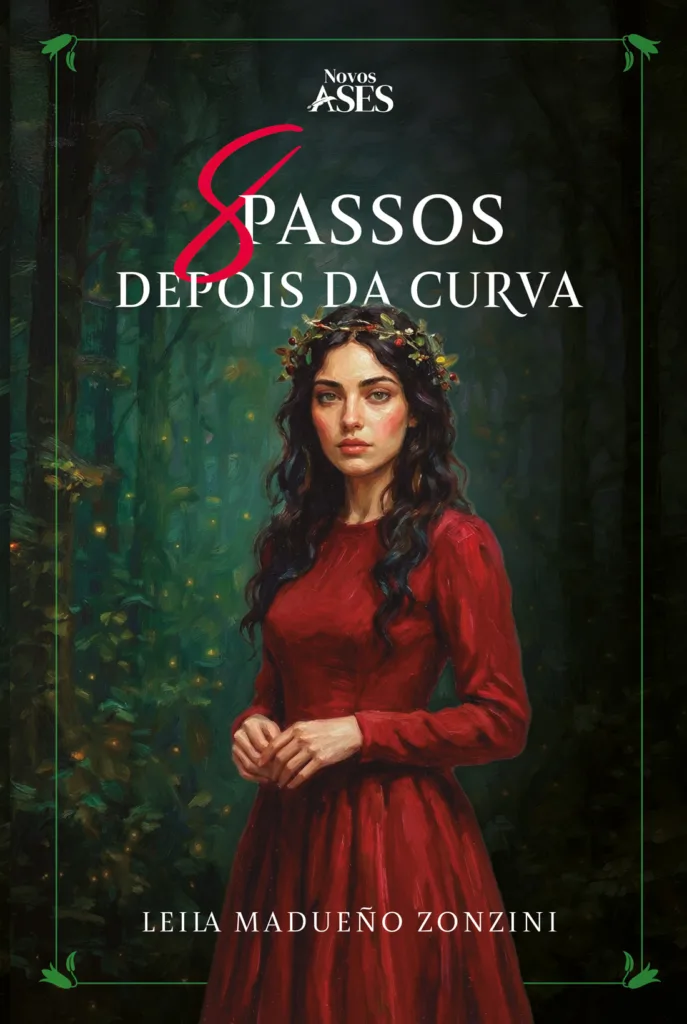 Capa do livro 8 passos depois da curva