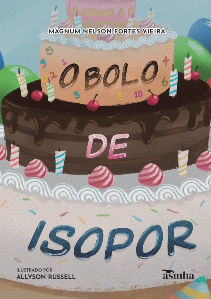 Capa do livro O bolo de isopor