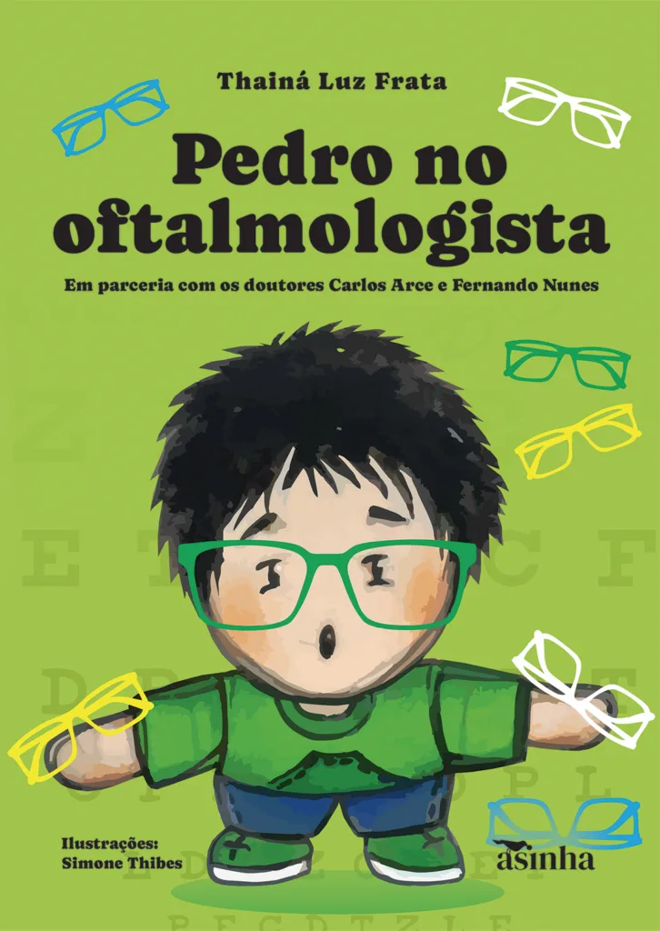 Capa do livro Pedro no oftalmologista
