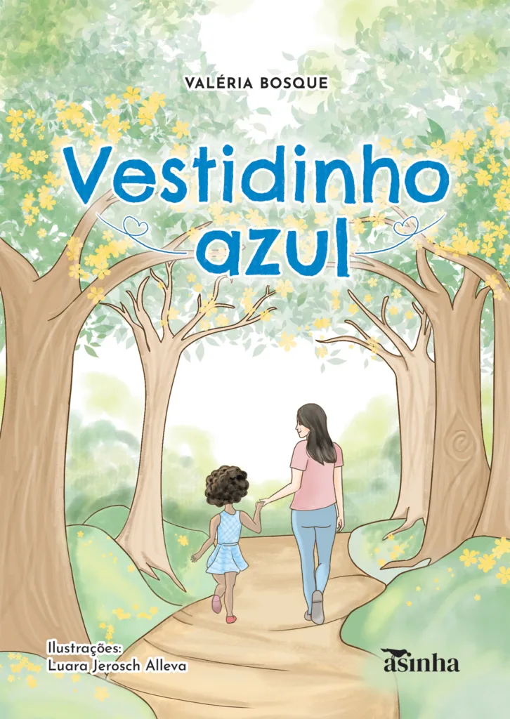 Capa do livro Vestidinho azul
