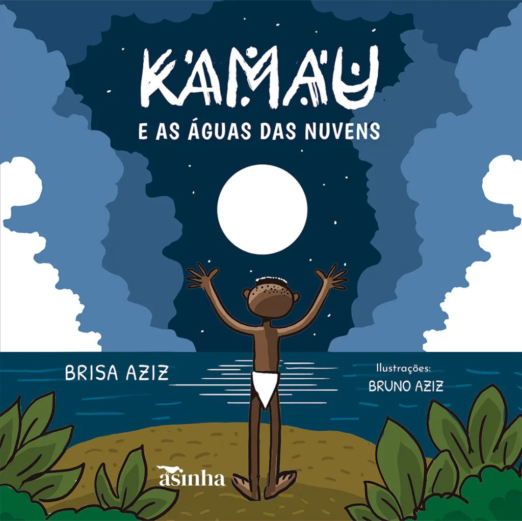 Capa do livro Kamau e as águas das nuvens