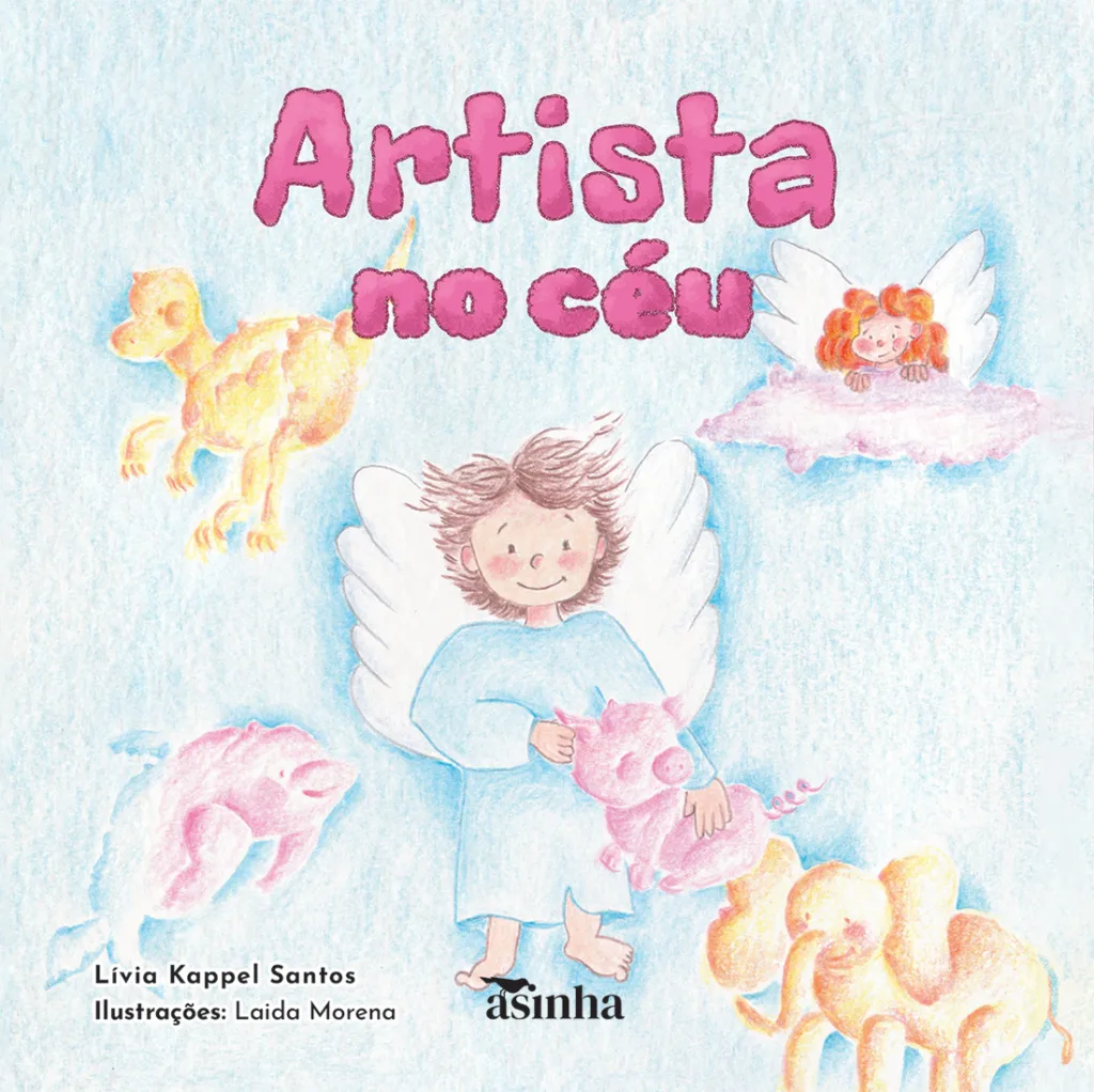Capa do livro Artista no céu