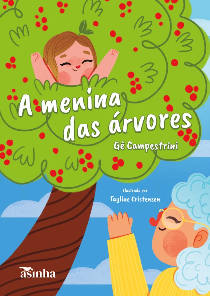 Capa do livro A menina das árvores