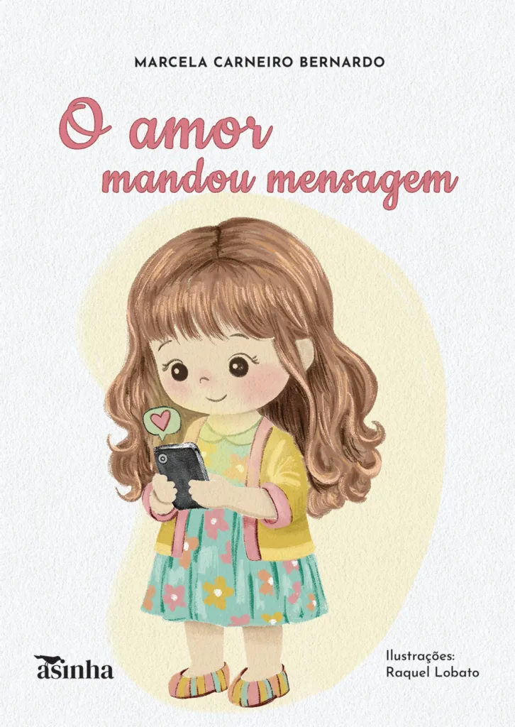 Capa do livro O amor mandou mensagem