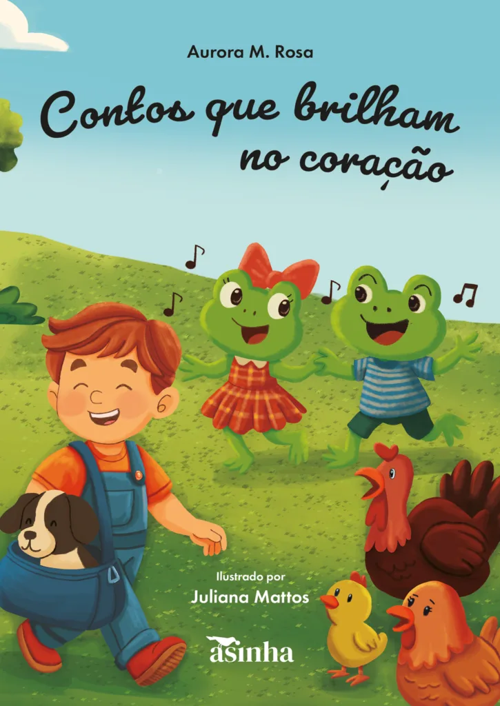 Capa do livro Contos que brilham no coração