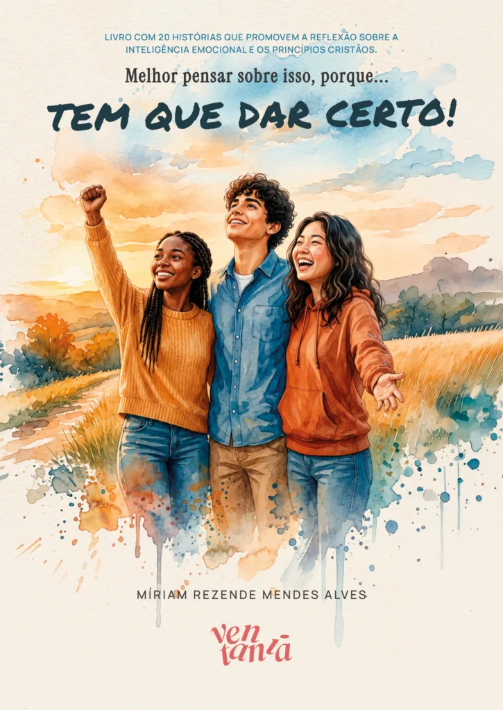 Capa do livro Melhor pensar sobre isso, porque… TEM QUE DAR CERTO!