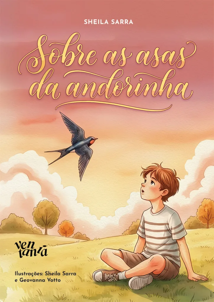 Capa do livro Sobre as asas da andorinha