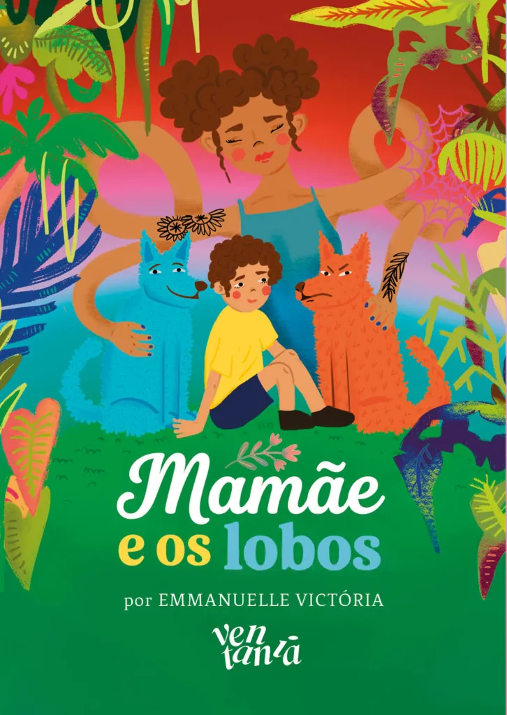 Capa do livro Mamãe e os lobos