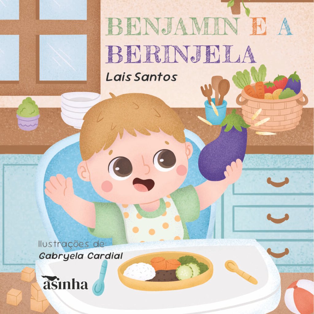 Capa do livro Benjamin e a berinjela