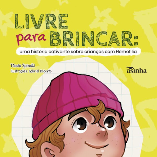 Livre para brincar: uma história cativante sobre crianças com hemofilia